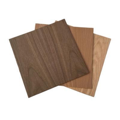 China Contemporaty factory direct veneer plywood natural walnut faced plywood for decoration for sale