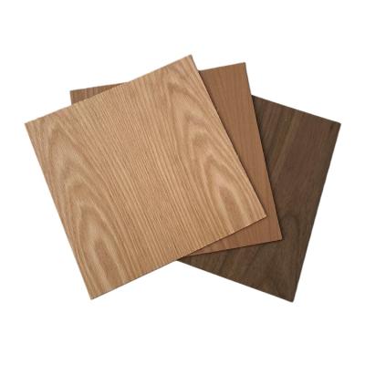 China Contemporaty factory direct natural veneer plywood red oak faced plywood for decoration for sale