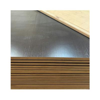 China Competitive Price Contemporary Film Faced Panel Natural Bamboo Plywood For Container for sale