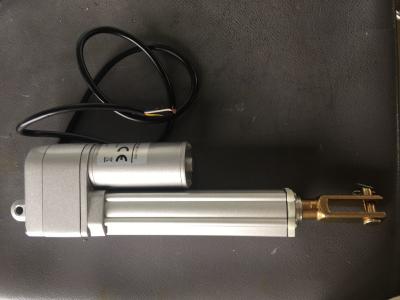 China 12V lineaire actuator waterdichte geborstelde gelijkstroom motor 200mm slag 1000n Te koop