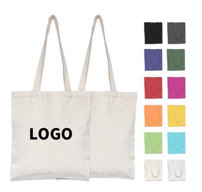 China Big Handle Blank Sublimation Custom Shopping Shopping Custom Printed Logo Organic Cotton Canvas Bag for sale