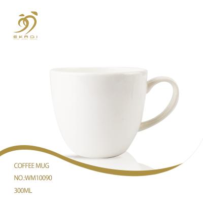 China Viable Fine Bone China Wholesale White Personalized Ceramic Logo Customized Mugs for sale