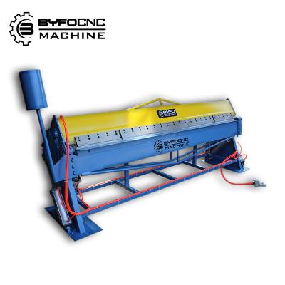 China Building Material Shop Pneumatic Rectangular Duct Metal Sheet Bending Machine Sale Online for sale