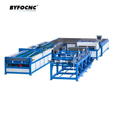 China Building Material Shops Roof Ventilation Equipment HVAC Square Air Duct Automobile Making Machine Line 6 for sale