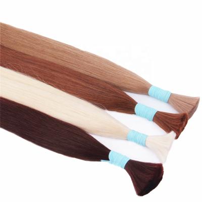 China Silky Straight Wave Hair Extension Hair Bundles 100 Virgin Remy Natural Color European Hair Volume for sale