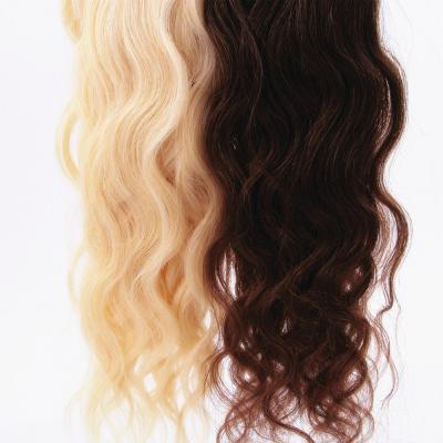 China Straight Wave Curly Hair Hair Extension Russia Style Weft Cuticle Aligned High Quality Natural Hair Raw Material for sale