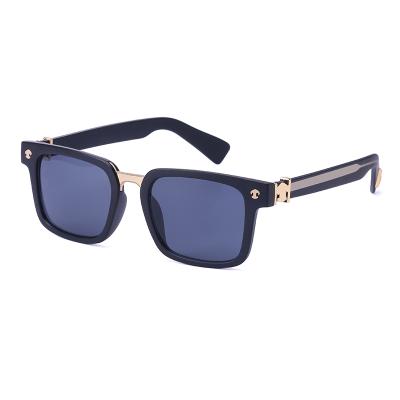 China Fashion Sunglasses 2021 New Fashion Sunglasses Men Trend Photo Glass Metal Sunglasses Custom Logo for sale