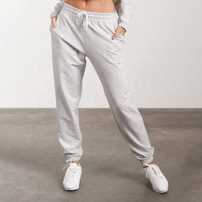 China Anti-Wrinkle Women Gym Workout Trouser Pants Soft French Terry Street Style Jogger Pants Loose Oversize Sweatpants Casual for sale