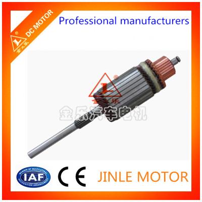 China 100% Copper Wire DC Motor Armature With Commutator Rotor By Jinle Customization for sale