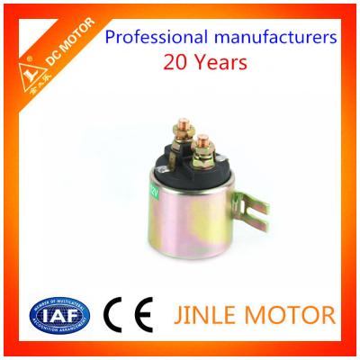 China Starter Motor Solenoid 150A 200A Installed On Hydraulic Dc Motor Golden Black for sale