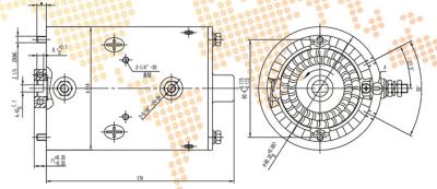 China Mikro-DC-Motor Auto Soem-24V 1.5KW für Handkurbel hydraulisches O.D 114mm zu verkaufen