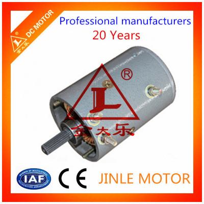 China Alto motor W8923 del esfuerzo de torsión 12V 1.4KW 2250RPM DC del CE para la pompa hydráulica en venta