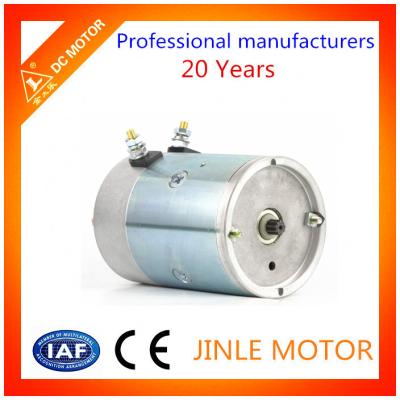 China Electric Bicycle ZD1230 1.6kw Hydraulic DC Motor F Insulation 2350RPM for sale