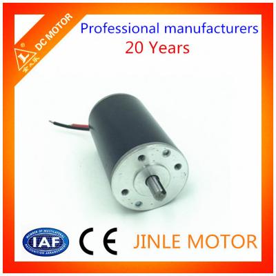 China Motor 200 W 3000Rpm Kleine S1-Plicht OD 63mm Huis Applicance van Ce 24v gelijkstroom Te koop