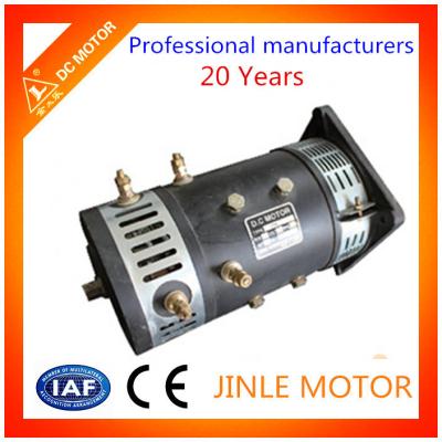 China 2.2KW  24V Carbon Brush Forklift Drive Motor For Hydraulic Power Unit QZD4841 for sale