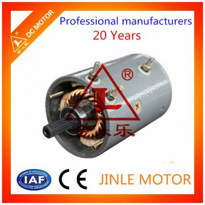 China 12V 1.4kw bidirektionaler hydraulischer DC-Motor für das Gabelstapler-Anheben zu verkaufen