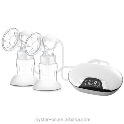 China Top Selling BPA Free Silicone Breastmilk Bottle Pump Double Electric With 3 Frequency for sale