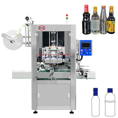 China CLOTHING Bottleneck Bottle Opener Cap Tamper Tape Shrink Sleeve Labeling Machine Visible Film Packing Type for sale