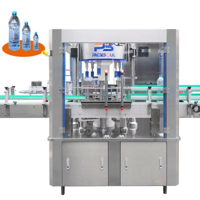 China Food Hot Melt Paste OPP BOPP Coil Fed Roll Feed Labeling Machine for sale