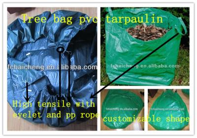 China Heavy duty PE tarps for tree bag for sale