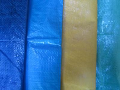 China high density polyethylene woven fabric with low density coating tarpaulin for sale