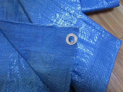 Chine bâche bleue imperméable de HDPE des bâches 55gsm à vendre