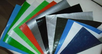 China custom made any color and size waterproof woven fabric PE tarpaulin for sale