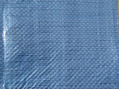 Chine 50gsm/bâche couleur bleue/textile tissé imperméable/bâche de faible puissance de PE poly à vendre