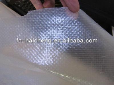 China uv resistant plastic greenhouse tarpaulin, PE transparent fabric to cover cherry orchards for sale