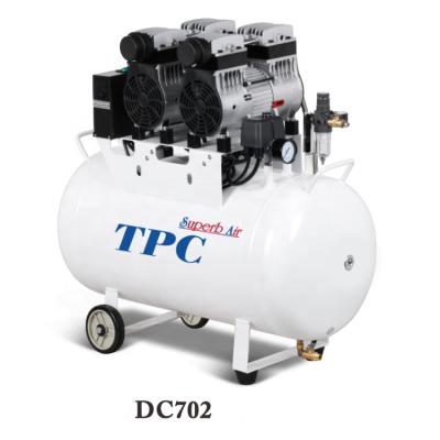 China TPC Air Compressor Oil Free Dental Quiet Dental Air Compressor For 4 Dental Units for sale