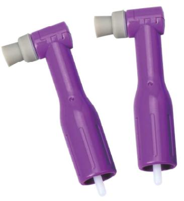 China Disposable purple prophy angle cup angle soft or firm dental for prophy handpiece for sale