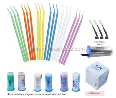 China Dental Area Lakong Micro Applicator Fine / Superfine / Regular Dental Disposable Micro Brush for sale