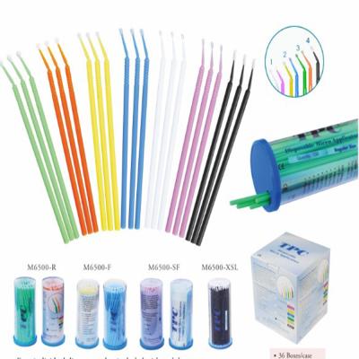 China Plastic disposable non-linting micro brush for sale