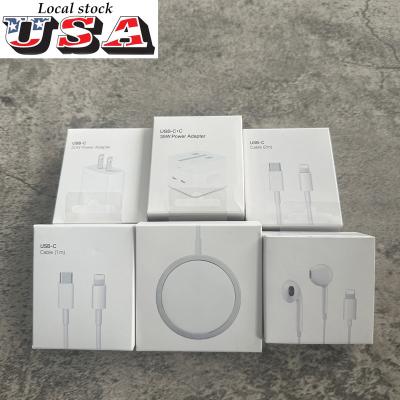 China Dropshipping USA Warehouse Dropshipping Original PD 20W 35W USB Type C Cable Phone Power Adapter Wireless Fast Chargers For iPad iPhone Charger for sale