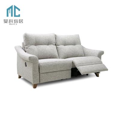 China Reclining modern french fabric 2 seater recliner fancy sofa, modern furniture home sofa living room for sale