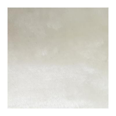 China Super Soft Short Stuffed Toys Fleece Fabric , Super Fine Fiber Brushed Polyester Fleece Brushed Plain Warp Knitted Fleece Fabric for sale