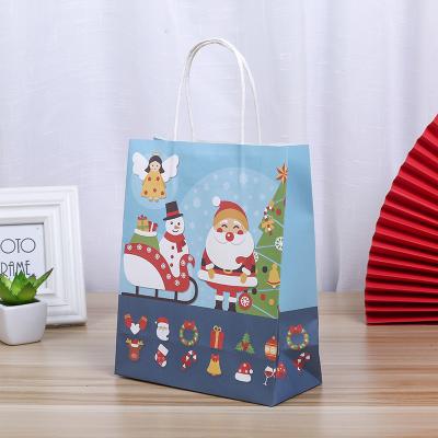 China BOM Eco - Friendly Factory Make Kraft Paper Bag Wholesale Kraft Paper Food Packaging Bag With Handle for sale