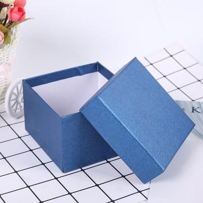 China Customized Eco-Friendly Customized Fashion Design Recyclable Blue Yellow Rigid Paper Box For Watch for sale