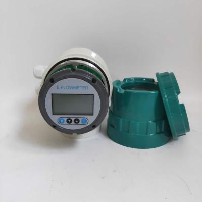 China Digital Liquid Flow Meter Converter Flow Meter Porcelain Electromagnetic Fluid Flow Meter Transmitter for sale