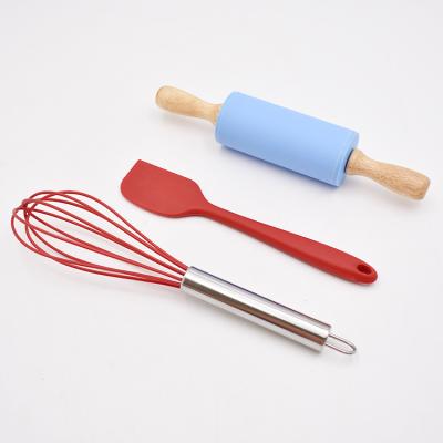 China Amazon Sustainable Hot Selling Stand Viable Supplies Cake Decorating Tools High Quality Baking Tool Kit For Kids Used for sale