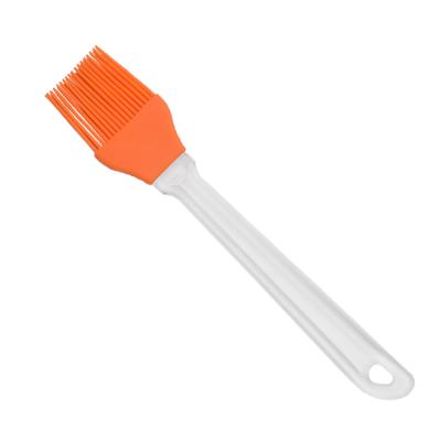 China Sustainable PP Handle Food Grade Baking Pastry Brush Basting Brush Silicone Oil Brush For Baking BBQ Used for sale