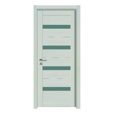 China bebroom wooden interior bathroom decoration door designs pvc mdf classic singal doors for sale