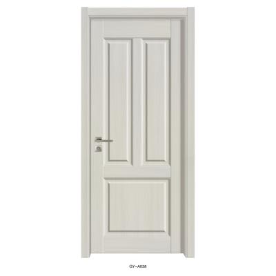 China Customized Decoration Top Quality Wood Door Interior Room Collected PVC Panel Doors Supplier For Home for sale