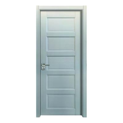 China Interior decoration China household professional wooden door bebroom bathroom assembled PVC panel door for sale