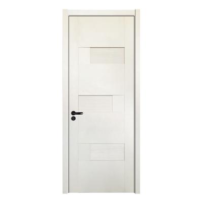 China Interior decoration home modern wooden door bebroom bathroom classic assembled pvc panel doors for sale