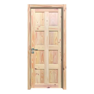 China interior decoration shaker pine fir soild wood panel doors jiangshan room for residential house commercial supplier for sale