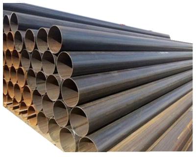 China Structure Pipe Factory Wholesale Price API 5L ERW Steel Pipe In Big Storage for sale