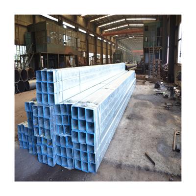 China Liquid Hot Dipped Galvanized Pipe 40x40 Square Tube SHS Square Steel Pipe For Fire Fighting Use for sale