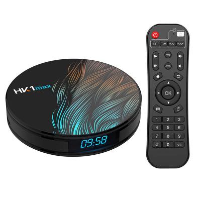 China Dual Band wifi HK1 MAX+ Android 9.0 TV BOX RK3318 Octa Core 2.4G/5G Wifi 4K Set Top Box HK1MAX+ 18.0 KD for sale