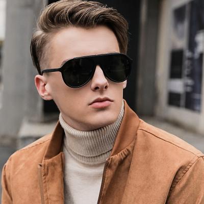 China 15 Years Experience Factory New Design Big Frame Sun Glass TR90 Eyewear Sunglasses With Logo Unisex Custom Made for sale